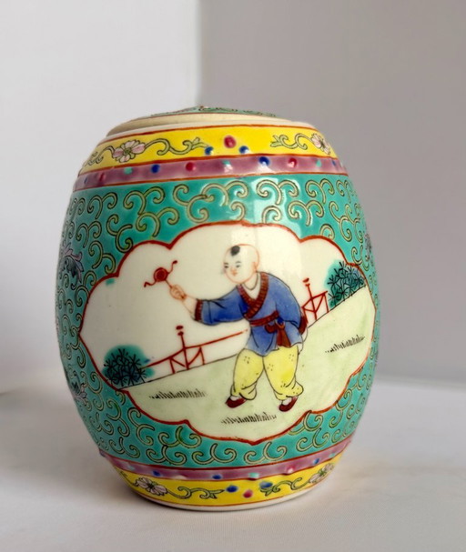 Vaso per Zenzero Vintage Splendidamente Colorato