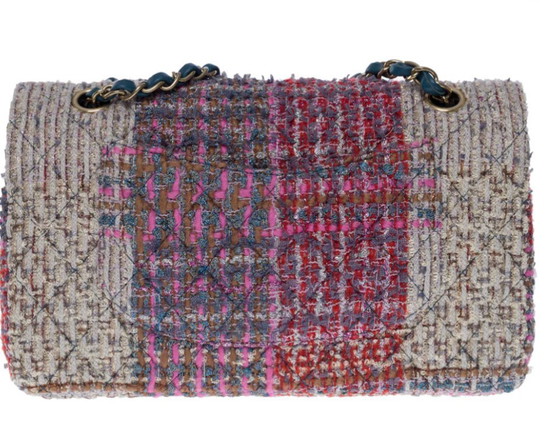 Image 1 of Borsa CHANEL Timeless/Classique in Tweed Multicolor - 101137