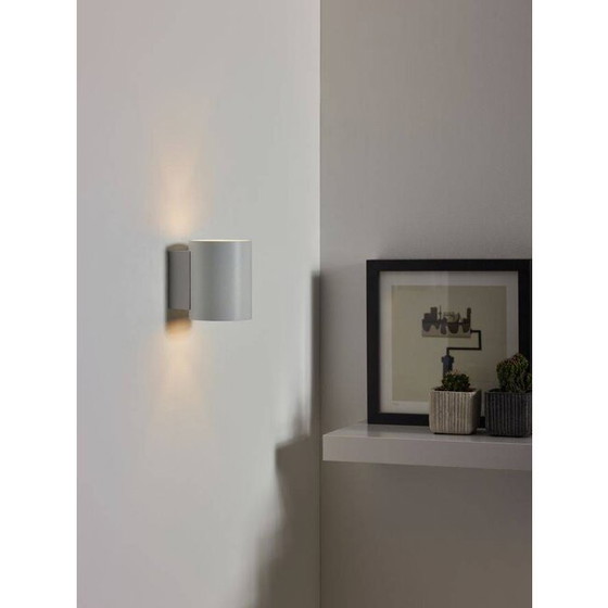 Lucide XERA Applique 8 cm - Bianco - Alluminio – Modern (photo 2 of 4)