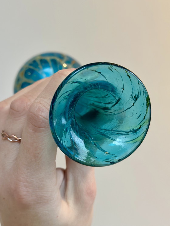 Image 1 of Vaso in vetro Mdina firmato – Malta, anni '70 circa