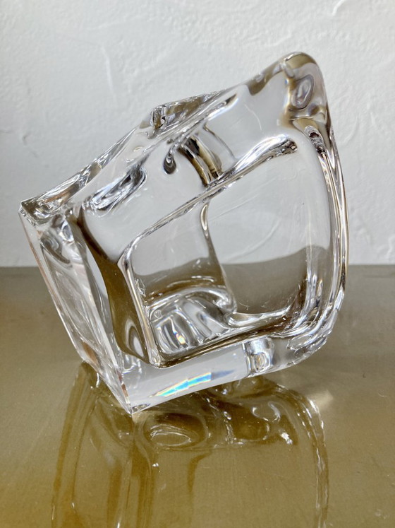 Image 1 of Posacenere in cristallo di Bayel (Francia), anni '70.