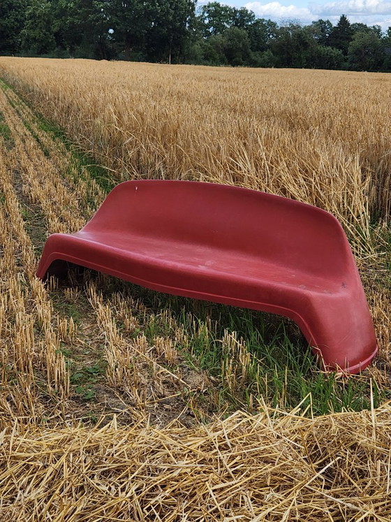 Bärenbank Walter Papst Garden bench Model 1000 Wilkhahn – Garden benches, Fiberglass (photo 25 of 29)