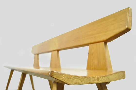Image 1 of Dänische handgefertigte Vintage-Bank von Jacob Kielland-Brandt, 1960er Jahre