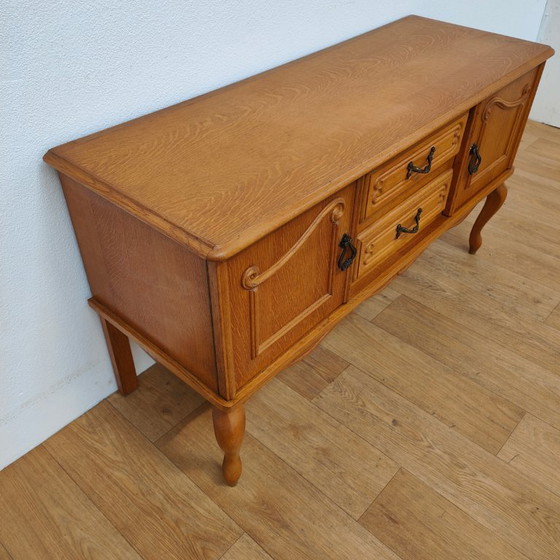 Image 1 of Meuble TV lowboard vintage de style campagnard