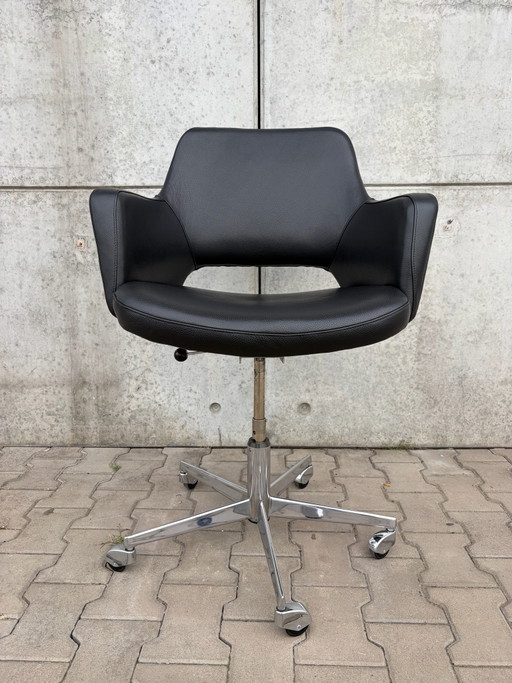 Egon Eiermann Chair / Wilde + Spieth – Black Vintage Design