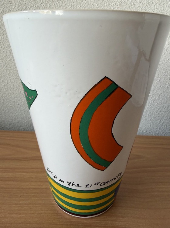 Bellissimo vaso di Clemens Briels del 1999. – Vasi, Ceramica (photo 4 of 6)