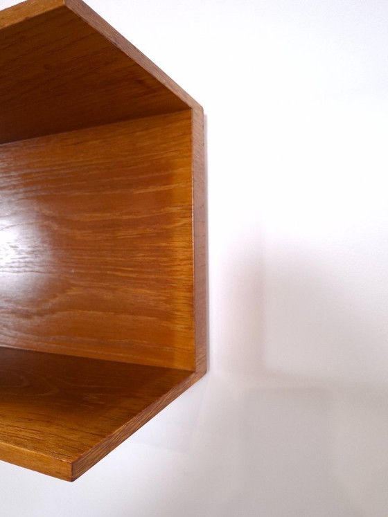 Image 1 of XL wandplank Walter Wirz Wilhelm Renz 240 cm, Wall Shelf