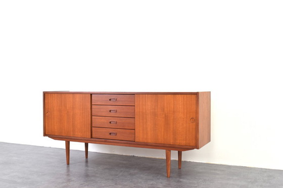 Image 1 of Mid-Century Danish Teak Sideboard, 1960s.