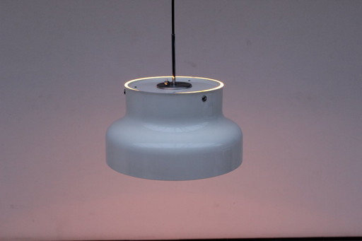 Fast wie neu! Anders Pehrson Vintage Bumling Designer Pendelleuchte, 400 Edition, Ateljé Lyktan Deckenlampe, Schweden 1968