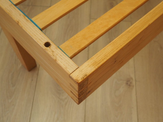 Image 1 of Essenhouten bed, Deens design, jaren 70, gemaakt in Denemarken.