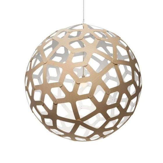 Lampe à suspension corail David Truebridge, diamètre 60 cm – David Trubridge, Wood, Bamboo (photo 3 of 5)