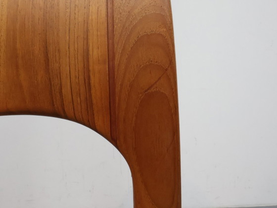 Image 1 of Holstebro Møbelfabrik Denmark set van 5 eetkamerstoelen 