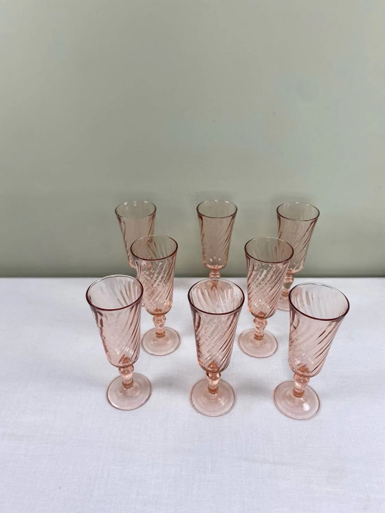 8 flûte vintage Rosaline – Bicchieri e caraffe (photo 5 of 7)