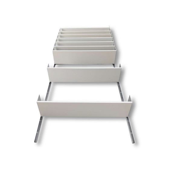 Original Dieter Rams 606 Midcentury Shelving unit Vitsoe Aluminium2 (photo 4 of 7)