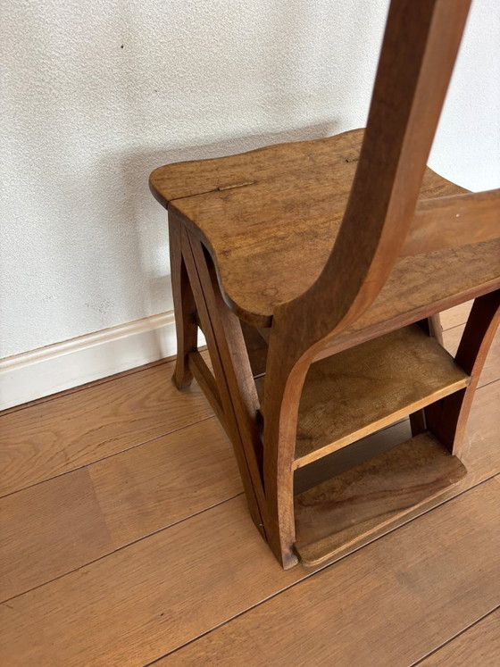 Image 1 of Silla de biblioteca / Escalera