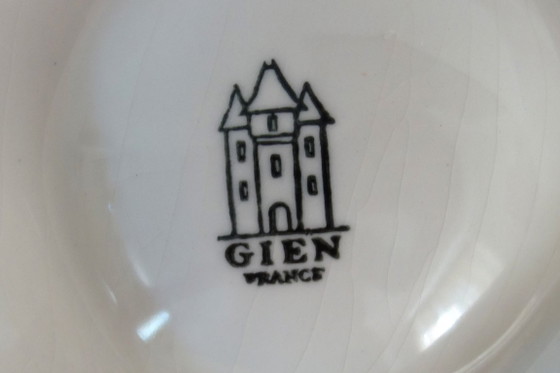 8 piatti di ostriche in ceramica Gien Barbotine vintage – Stoviglie (photo 7 of 7)