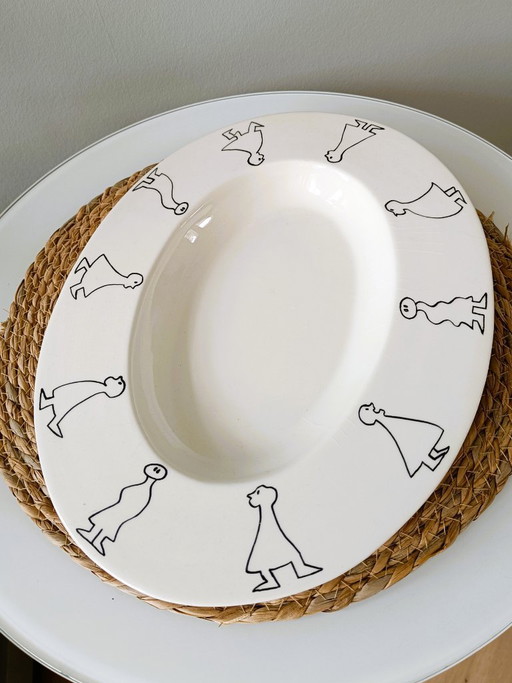 Große Schale aus der 'Vriendjes'-Kollektion - Schoonhoven Keramik - Birgit Stigter