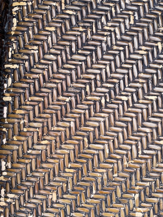 Image 1 of Sillón de ratán estilo Pottery Barn de California