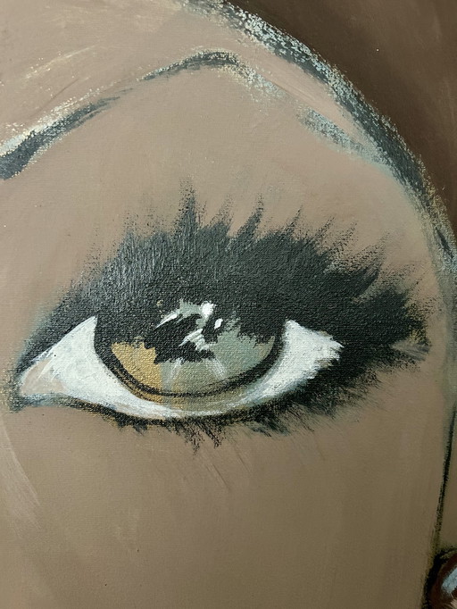 Pintura acrílica sobre lienzo