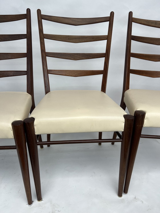 Image 1 of Lot de 4 chaises rétro Cees Braakman ST09