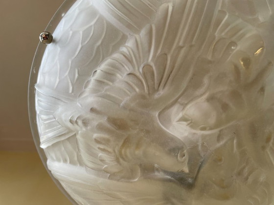 Noverdy Lampada a sospensione a ciotola francese Art Déco 1930 – Lampade a sospensione, Ottone (photo 7 of 12)