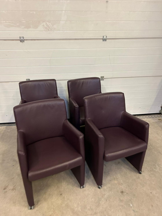 Image 1 of Silla de comedor Staccato 4x Morado