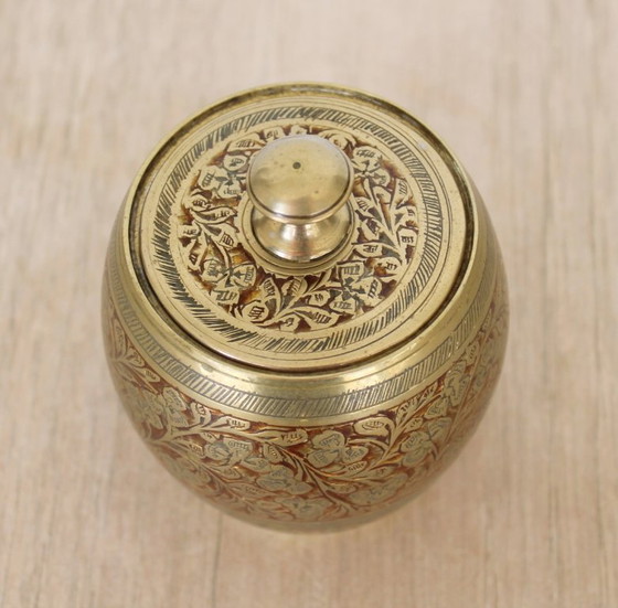 Image 1 of Pot indien vintage en forme de tonneau, milieu du XXe siècle - années 1960