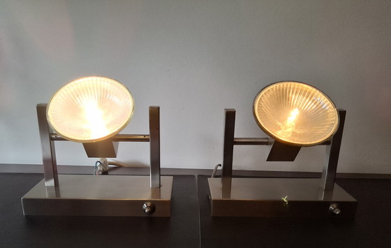 Image 1 of 2 faretti da pavimento/parete/soffitto di Massive con dimmer, anni 2000