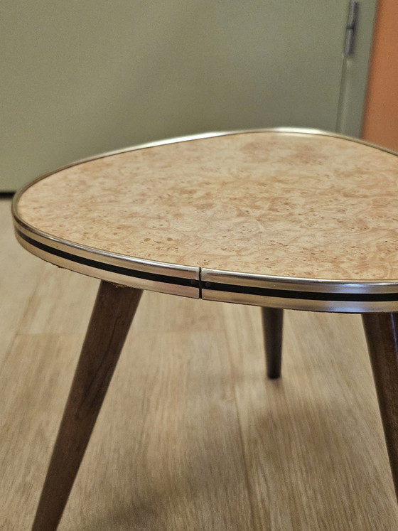 Image 1 of Table d'appoint vintage en marbre
