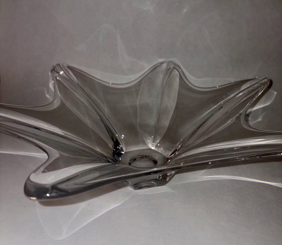 Image 1 of Ciotola a stella in cristallo al piombo Baccarat anni '50