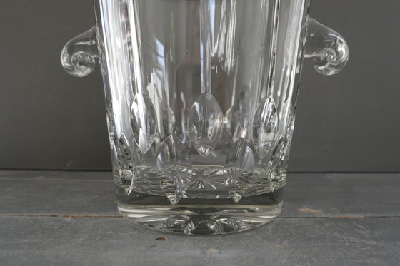 Image 1 of Seau à champagne vintage Baccarat de Lorraine