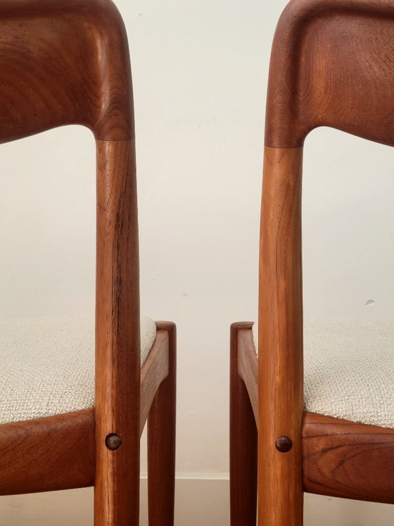 Set of 2 Johannes Andersen Dining chairs for Uldum Møbelfabrik – Wood, Vintage (photo 10 of 11)
