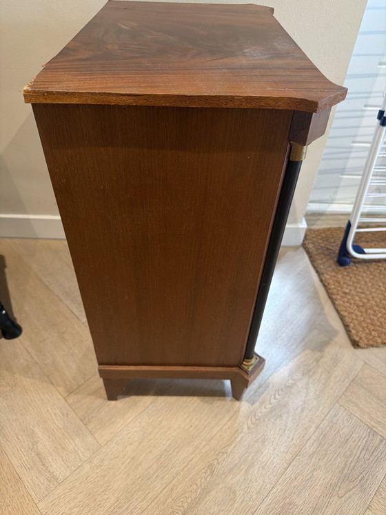 Image 1 of antieke mahoniehouten Empire-stijl commode