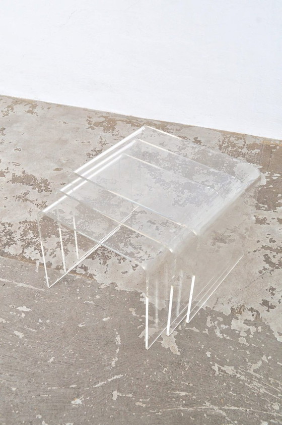 Image 1 of Set vintage in plexiglass Mimi, anni '70