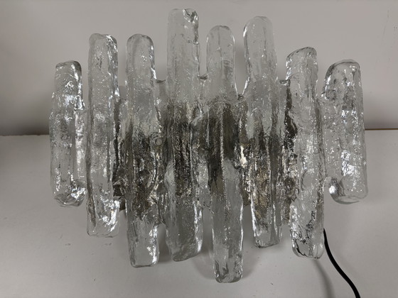 Image 1 of Lampada da parete Schalmei 'Ice Block' di Julius Theodor Kalmar per Kalmar, Austria – 1972