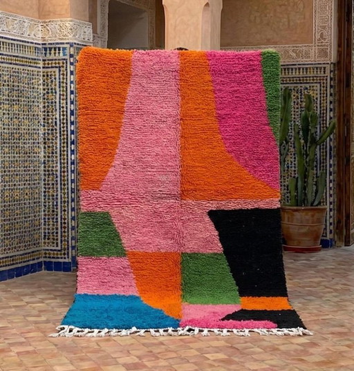 Tapis Marocain Berbère 270cmx150cm – vloerkleden en tapijten, Cotton