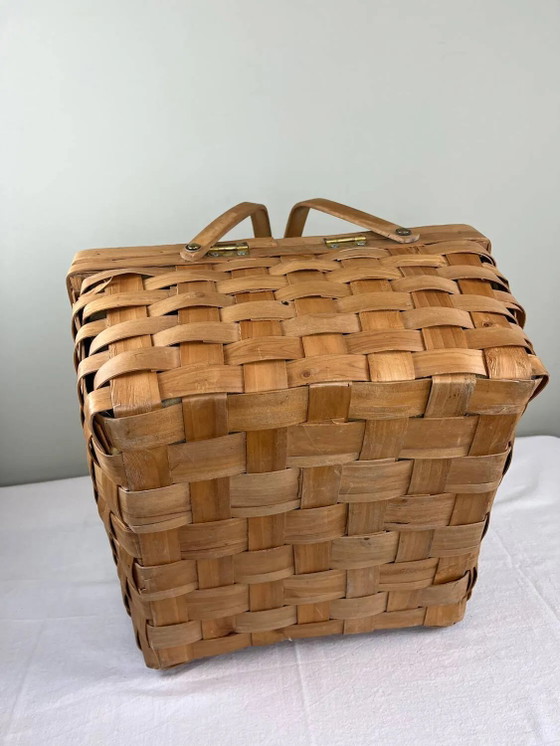 Grand Basket vintage – Decorative Objects, Wicker, Rattan (photo 10 of 10)