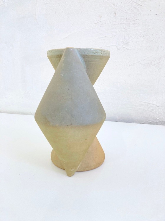 Image 1 of Geometric studio ceramics signed by Jochen Schimpfle