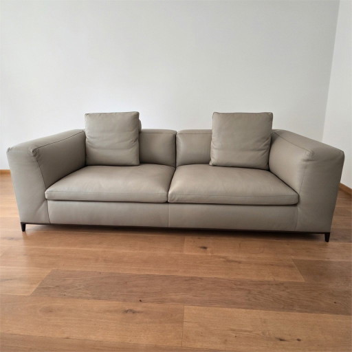 Canapé B&B Italia Michel Club en cuir Koto neuf – 2 zitsbanken, Leather