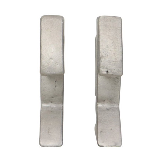 Designer Metal Bookends La Linea Osvaldo Cavandoli – Decorative Objects, Aluminium (photo 11 of 15)