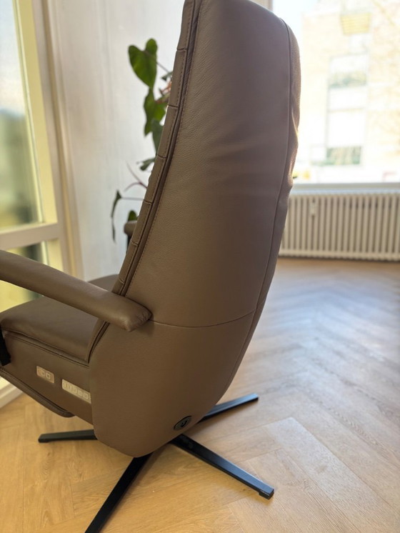 Image 1 of Velderhof recliner model Liri dark brown