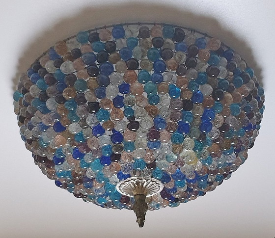Gran Plafón Murano Uvas Cristal (37 Cm) – Plafones, Vidrio (photo 5 of 24)