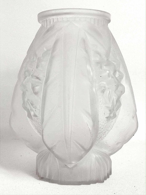 Vase Art Déco Muller Hauteur 20 cm