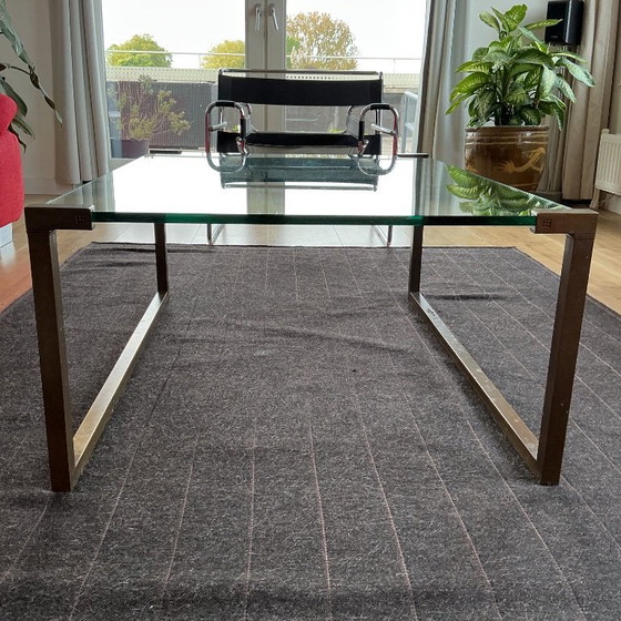 Image 1 of Glass coffee table by Peter Ghyzcy