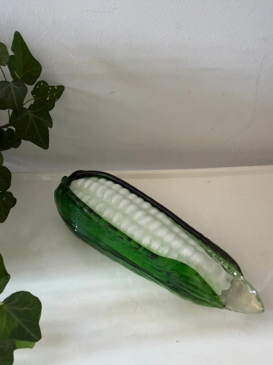 Pannocchia vintage in vetro di Murano – Oggetti decorativi, Glass, Italian Design (photo 2 of 5)