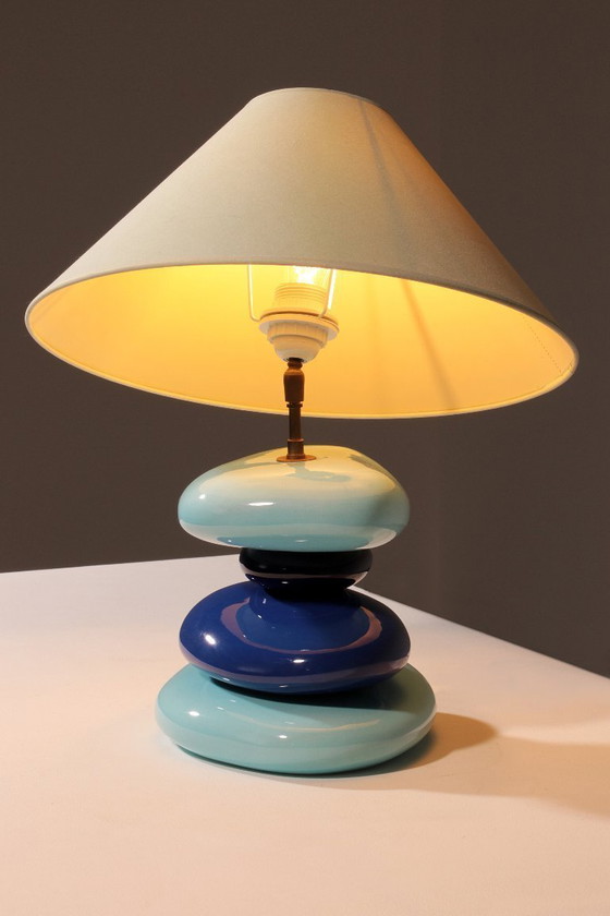 Image 1 of Lampada da tavolo Pebble di François Chatain, anni '80