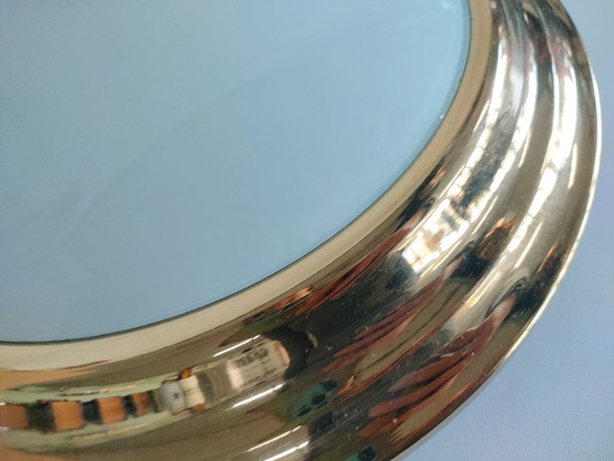Vintage classic -Hollywood Regency style- Ceiling light (diffused glass shade), Other, White (photo 7 of 9)