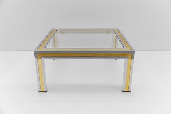 Image 1 of Square Bicolor Coffee Table, 1970s