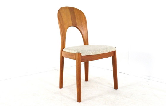 Image 1 of Suite de 4 chaises Koefoed Morten en teck vintage danois