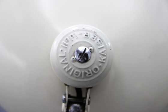 Image 1 of Kaiser Idell 6631 tafellamp "President" in beige * reliëf kathedraal * Bauhaus * jaren 1950 * Mid-Century * Vintage